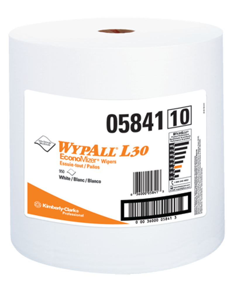 12.5 x 13.4'' - Package of 900 - WypAll L30 Jumbo Roll - Top Tool & Supply