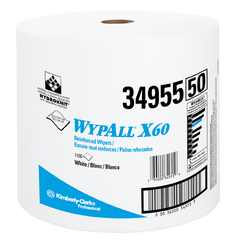 12.5 x 13.4'' - Package of 1100 - WypAll X60 Jumbo Roll - Top Tool & Supply