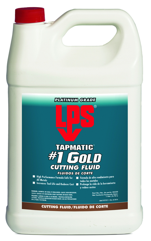 #1 Gold Cutting Fluid - 1 Gallon - Top Tool & Supply