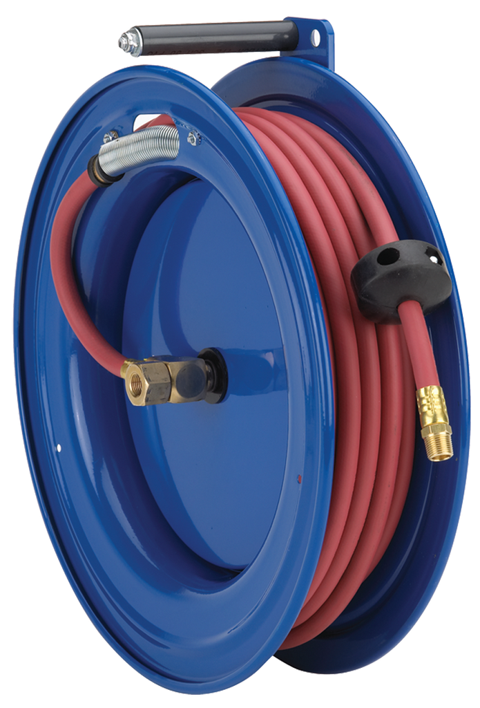 #SR15L-L325For 3/8" x 25' Hose Spring Rewind Hose Reel RightMount - Top Tool & Supply