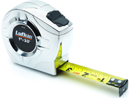 TAPE MEASURE; 1"X33'; CHROME CASE - Top Tool & Supply