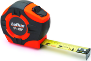 Tape Measure; 1" x 25'; Hi-Viz Orange - Top Tool & Supply