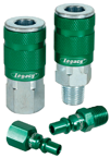 #A71458B - 1/4'' Body x 1/4 NPT (14-Pcs) - Green ARO Coupler & Plug Kit - Top Tool & Supply