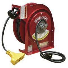 CORD REEL TRIPLE OUTLET - Top Tool & Supply