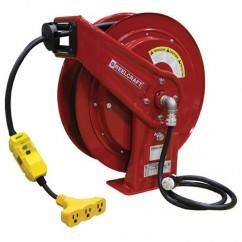 CORD REEL TRIPLE OUTLET GFCI - Top Tool & Supply