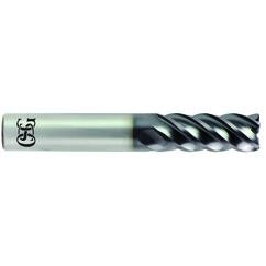 5/8 x 5/8 x 1-1/4 x 3-1/2 5Fl .090 C/R Carbide End Mill - TiALN - Top Tool & Supply