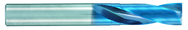 7.1mm Dia. - X 70mm OAL - Stub-Carbide-Drill-Aqua EX Coated - Top Tool & Supply