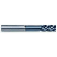 1/2" Dia. - 1" LOC - 4" OAL - .030 CR 6FL Carbide End Mill - AlCrNx - Top Tool & Supply