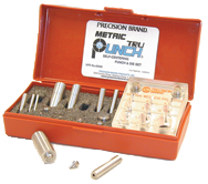 Metric 10 Tru-Punch Punch & Die Set - #40300; 20mm Maximum OD; .25mm Maximum Material Thickness - Top Tool & Supply