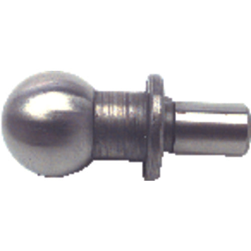 Model 826877–1/2″ Ball Diameter–1/4″ Shank Diameter - No-Hole Toolmaker's Construction Ball - Top Tool & Supply