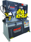 71 Ton - 12" Throat - 7.5HP, 220V, 3PH Motor Dual Cylinder Complete Integrated Ironworker - Top Tool & Supply