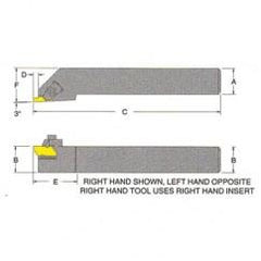 NSR16-3D Top Notch Tool Holder 1" Shank - Top Tool & Supply