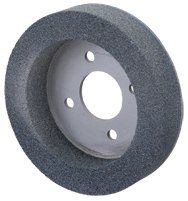 6 x 1 x 4" - Silicon Carbide (GC) / 120I Type 2 - Tool & Cutter Grinding Wheel - Top Tool & Supply