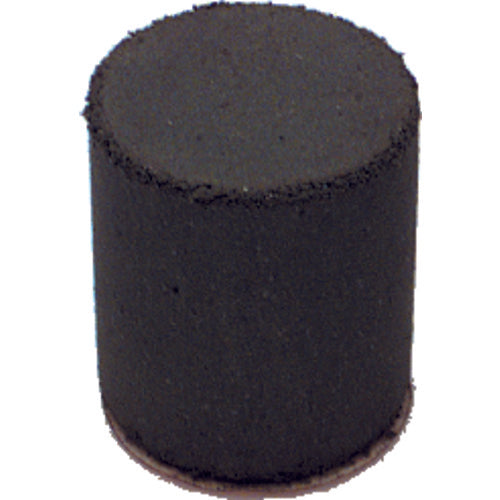 1″ × 7/8″ × 1/4″ - Cylinder Resin Bonded Rubber Cone (Coarse Grit) - Top Tool & Supply