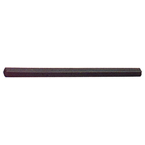 6″ × 1/2″ × 1/2″ - Square - Resin Bonded Rubber Block & Stick (Fine Grit) - Top Tool & Supply