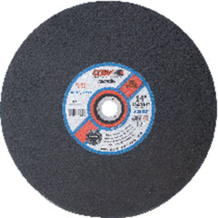 10″ × 3/32″ × 5/8″ - A24-R-BF - Aluminum Oxide Reinforced Cut-Off Wheel - Chop Saw - Top Tool & Supply