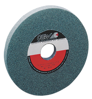 7 x 1/2 x 1-1/4" - Silicon Carbide (GC) / 60I Type 1 - Surface Grinding Wheel - Top Tool & Supply