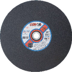 12″ × 1/8″ × 1″ - A24-R-BF - Aluminum Oxide Reinforced Cut-Off Wheel - Stationary Saw - Top Tool & Supply