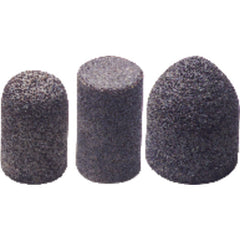 2″ × 3″ × 5/8″–11 - T18 - Resin Plug 24 Grit - Aluminum Oxide - Style T18 - Resin Plug - Top Tool & Supply