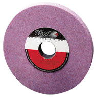 8 x 1/2 x 1-1/4" - Aluminum Oxide (PA) / 46H Type 1 - Surface Grinding Wheel - Top Tool & Supply