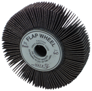 6 x 2 x 1" - 120 Grit - Unmounted Flap Wheel - Top Tool & Supply