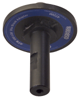 For use with 8" Brush Dia. - Uni-Lok Disc Brush Adapter - Top Tool & Supply