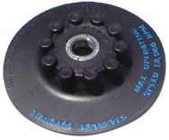 4-1/2" - BD55F Style - Resin Fibre Disc Quick Change Holder Pad - Medium - Top Tool & Supply