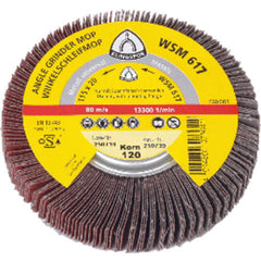 4 1/2″-60 Grit - Aluminum Oxide - WSM 617 Quick Change Flap Wheel - Top Tool & Supply