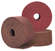 4'' x 30 ft. - Very Fine Grit - Aluminum Oxide HP Buff & Blend Abrasive Roll - Top Tool & Supply