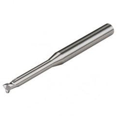 1.5mm Dia. - 55mm OAL - 20mm Neck Length - AlTiN - 30° - Die Mold - Corner Radius - EM - 2 FL - Top Tool & Supply