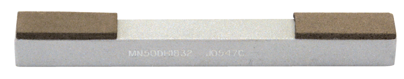 1'' Diamond Length - 4'' OAL (3/8 x 3/8") - 150/220 Grit - Double End Resin Bond Diamond Hone - Top Tool & Supply