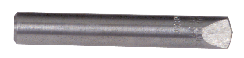 1/3 Carat - 7/16 x 2-1/2'' Shank - Natural Diamond Chisel for Radius Tool - Top Tool & Supply