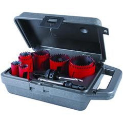 MHS100 HS STEEL HOLE SAW KIT - Top Tool & Supply