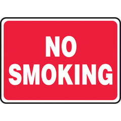 Sign, No Smoking, 7″ × 10″, Vinyl - Top Tool & Supply