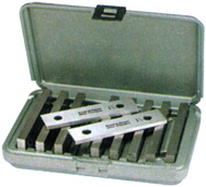 #599-921-4 - 9 Piece Set - 3/4 to 1-3/4'' - Parallel Set - Top Tool & Supply