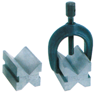 #599-749 - 1-1/2 x 1-1/2 x 2'' - V-Block & Clamp Set - Top Tool & Supply