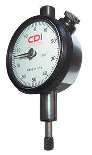 .075 Total Range - 0-15-0 Dial Reading - AGD 1 Dial Indicator - Top Tool & Supply