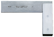 #20-6-Certified - 6'' Length - Hardened Steel Square with Letter of Certification - Top Tool & Supply