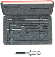 #124CZ - 8 - 32'' Measuring Range - .001 Graduation - Hardened & Ground Face - Inside Micrometer - Top Tool & Supply