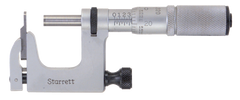 #220XFL-1 - 0 - 1'' Measuring Range - .001 Graduation - Friction Thimble - Carbide Face - Multi Anvil Micrometer - Top Tool & Supply