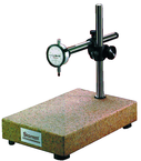 #675GJ - Kit Contains: .0005" Graduation; 0-25-0 Reading - Pink Granite Stand & Dial Indicator - Top Tool & Supply