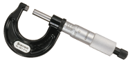 #T436.1XRL-1   0 - 1'' Measuring Range - .001 Graduation - Ratchet Thimble - Carbide Face - Outside Micrometer - Top Tool & Supply