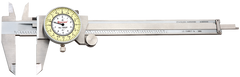 #1202F-6 -  0 - 6'' Measuring Range (.001 Grad.) - Dial Caliper - Top Tool & Supply