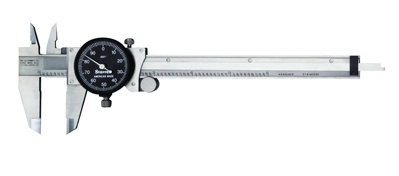 #B120A-6 - 0 - 6'' Measuring Range (.001 Grad.) - Dial Caliper - Top Tool & Supply