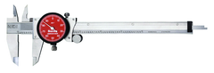 #R120A-6 - 0 - 6'' Measuring Range (.001 Grad.) - Dial Caliper - Top Tool & Supply