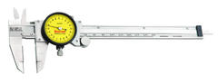 #120MX-150 - 0 - 150mm Measuring Range (0.02mm Grad.) - Dial Caliper with Certification - Top Tool & Supply