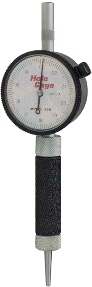 .130 - .230'' Capacity - Hole Gage - Top Tool & Supply