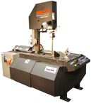 Mark III 18 x 22 Capacity Vertical Production Bandsaw with 3° Forward Canted Column; 60° Miter Capability; Variable Speed (50 TO 450SFPM); 24 x 33" Work Table; 5HP; 3PH 480V - Top Tool & Supply