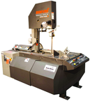 Mark III 18 x 22" Capacity Vertical Production Bandsaw with Pwoer Tilt Head; 3° Forward Canted Column; 60° Miter Capability; Variable Speed (50 TO 450SFPM); 24 x 33" Work Table; 5HP; 3PH 240V - Top Tool & Supply