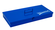 30-1/4 x 11-1/2 x 4-3/4" Blue Toolbox - Top Tool & Supply